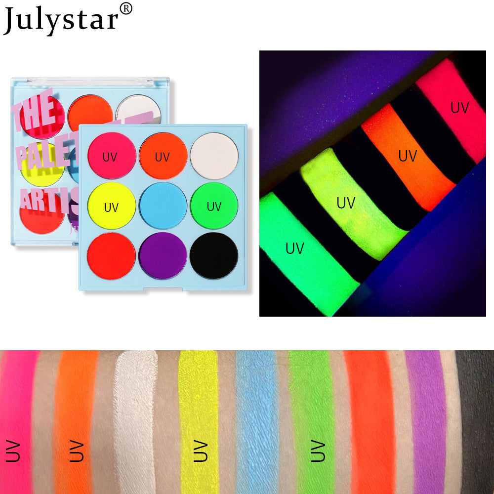 Colorful Fluorescent Eyeshadow Cream - Waterproof & Easy to Apply