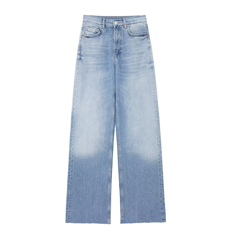 Harajuku Style Casual Loose Commuter Denim Pants