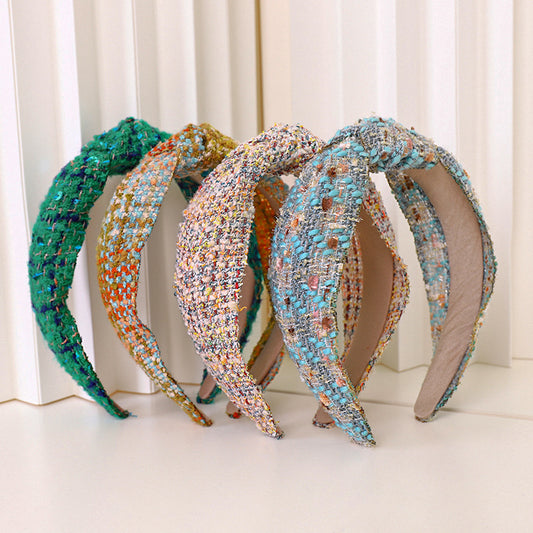 Woolen Hair Accessories Knot Headband F664