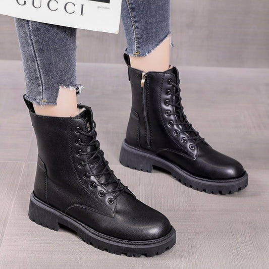 Women's Waterproof Harajuku Style Snow Boots