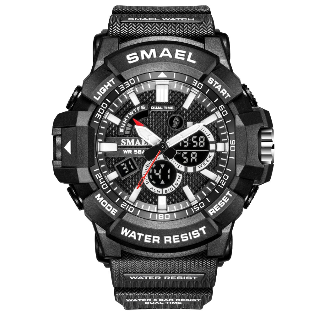 Men's Military Camouflage Waterproof Sport Watch