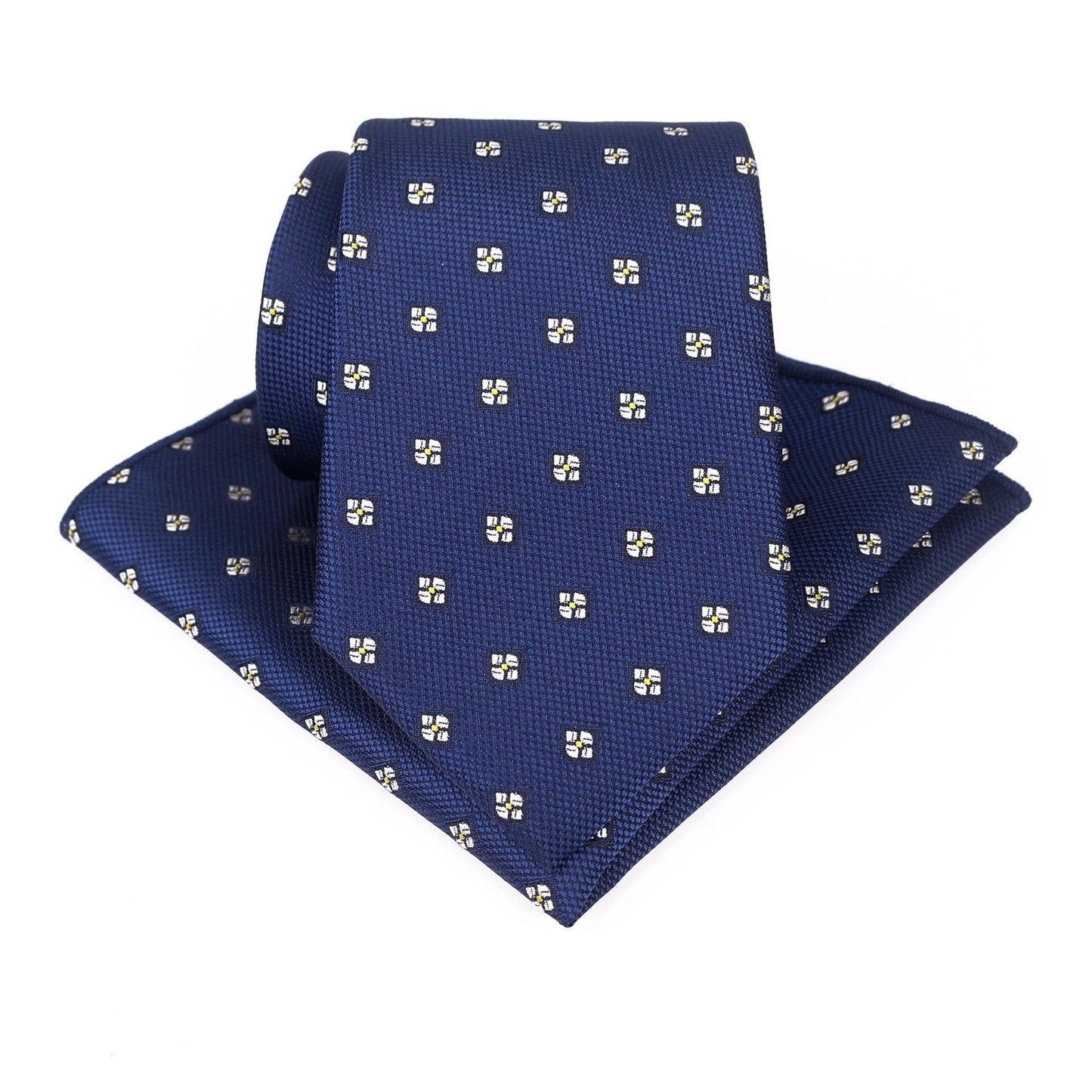 Men's Pineapple Dragonfly Pattern Jacquard Tie