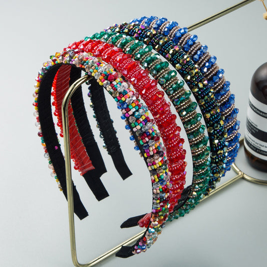 Hand Woven Beaded Headband
