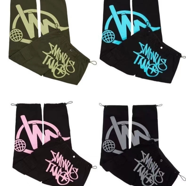 Harajuku High Street Hip-Hop Planet Pants
