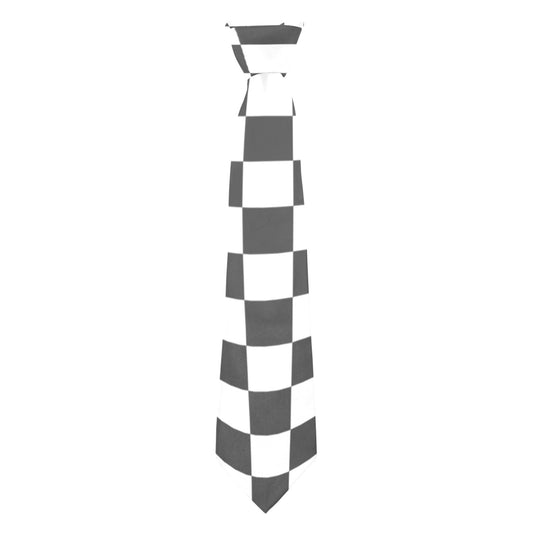 Checkerboard Custom Peekaboo Necktie