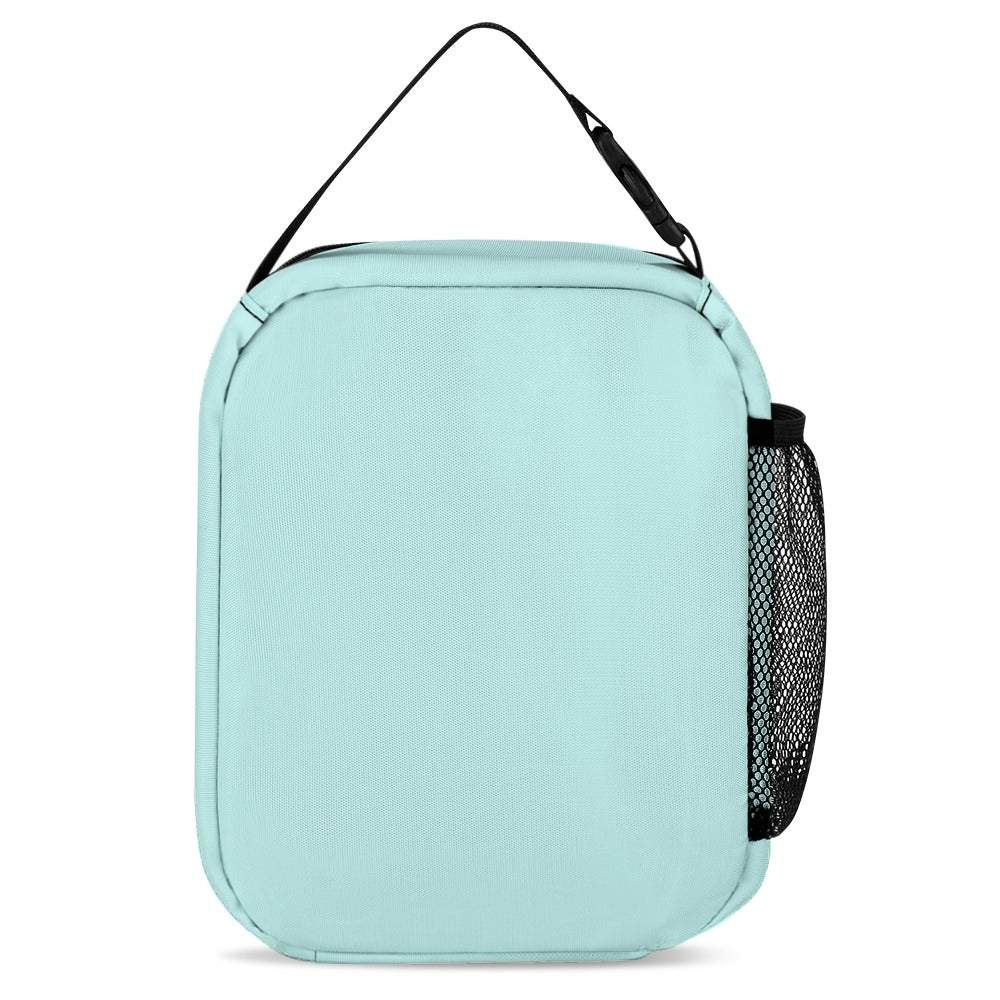 Light Blue Three-Piece Backpack Bag Set Combination