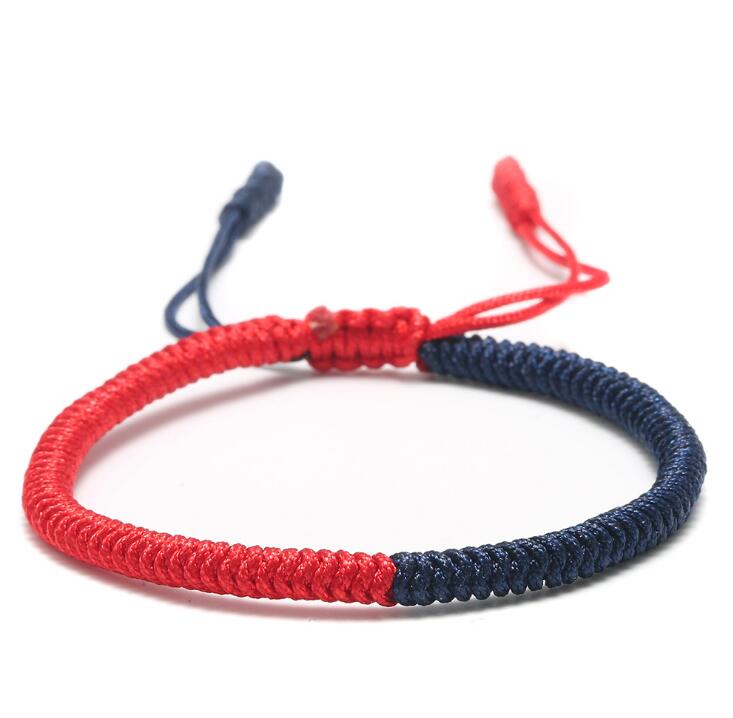 10pcs Multi Color Tibetan Buddhist Good Luck Charm Bracelets