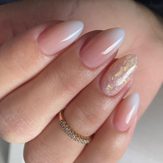 Harajuku Style Wearable Glitter Nail Gradient Patches