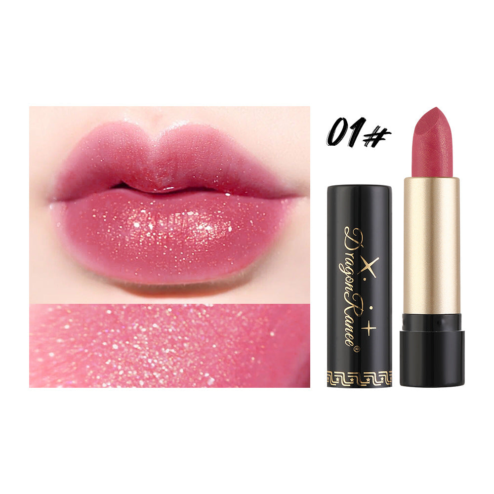 Gilt Pearlescent Dragon Fruit Peach Pink Lipstick