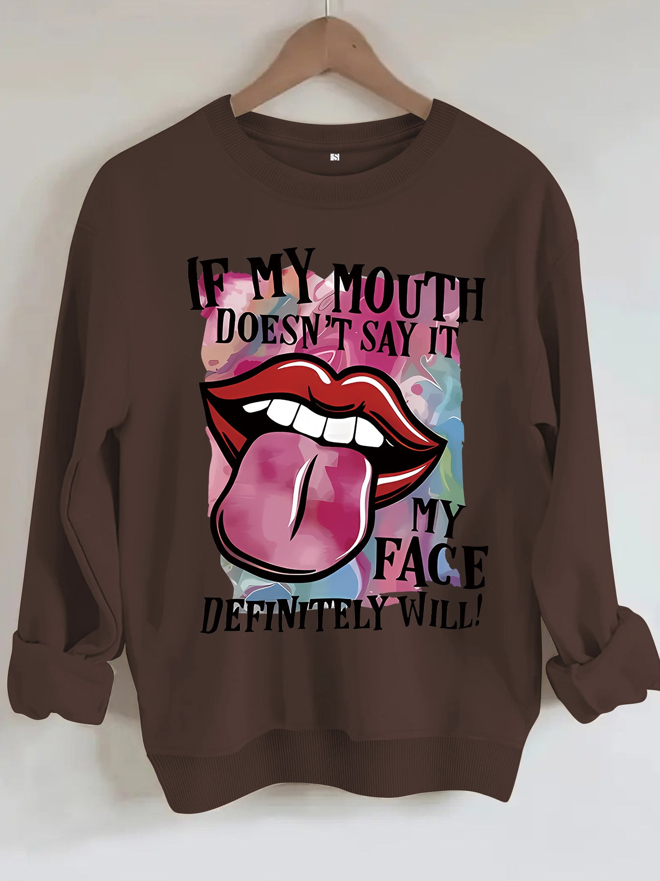 Printed Pattern Sweatshirt