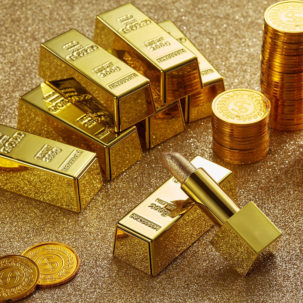 Glitter Lipstick - Moisturizing Velvet Matte Waterproof