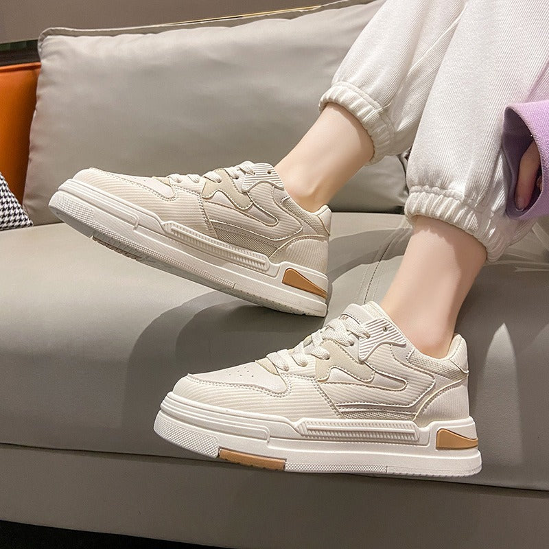 Harajuku Style Casual White Shoes for Women