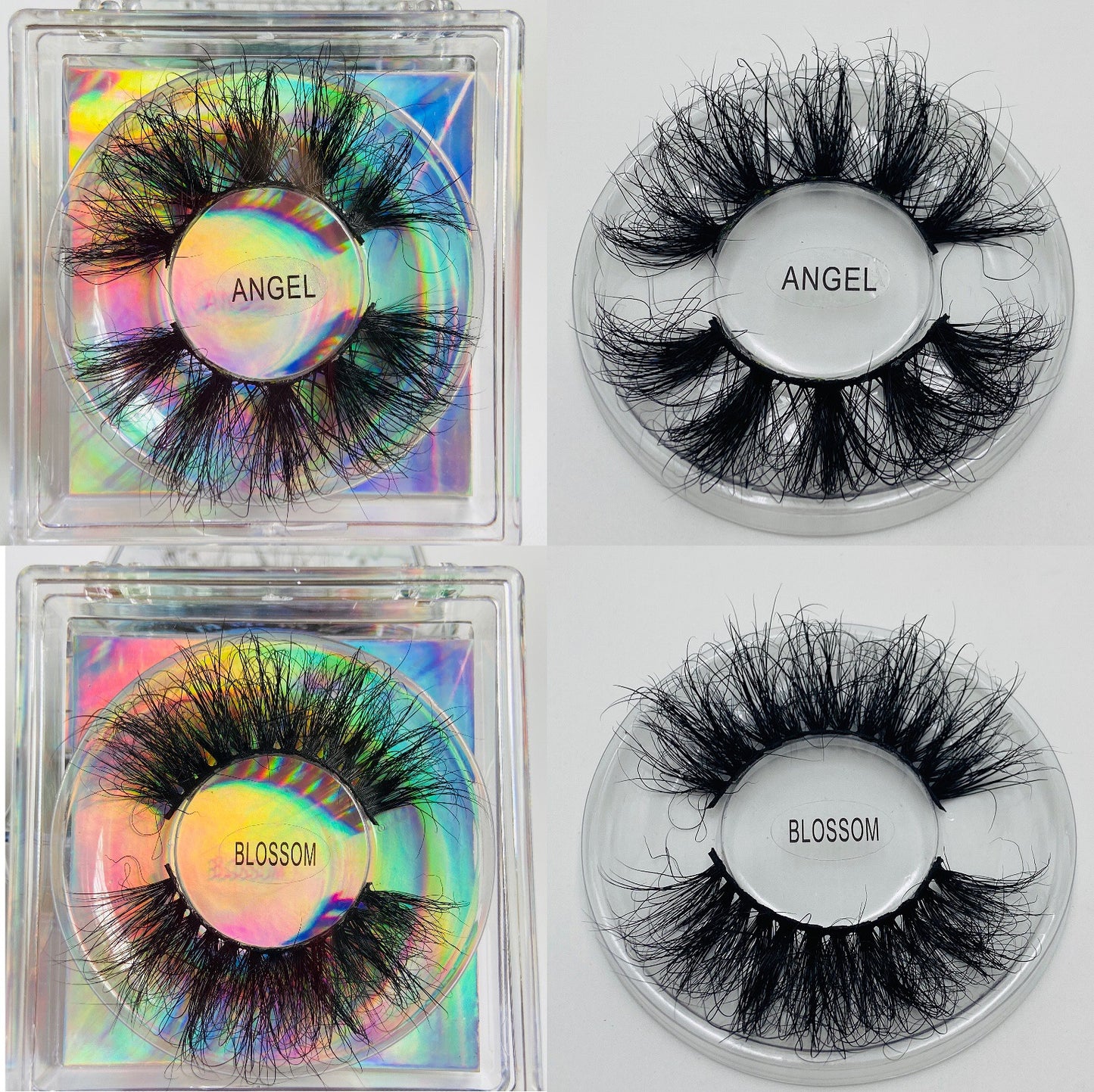 Fluffy 8D 25mm Mink Eyelashes for Harajuku Style