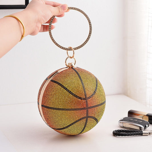 Harajuku Style Basketball Banquet Bag - Versatile Colorful Handheld Bag