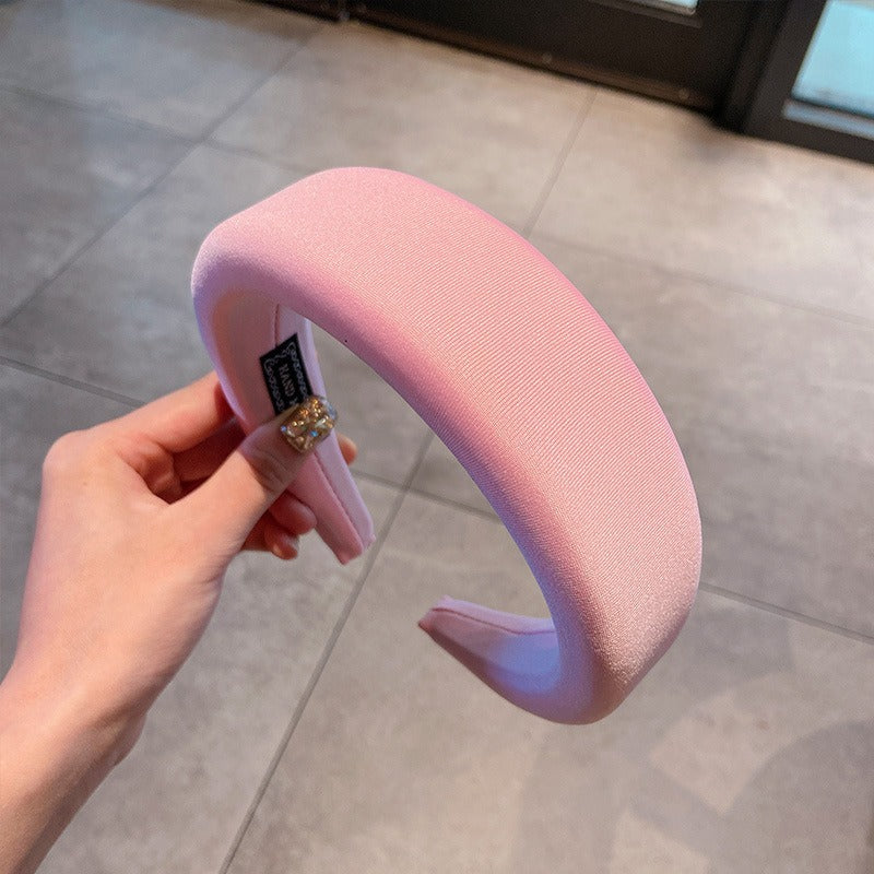 Candy Colored Thick Sponge Hair Hoop