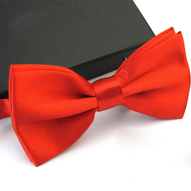 Classic Satin Bow Tie for Men