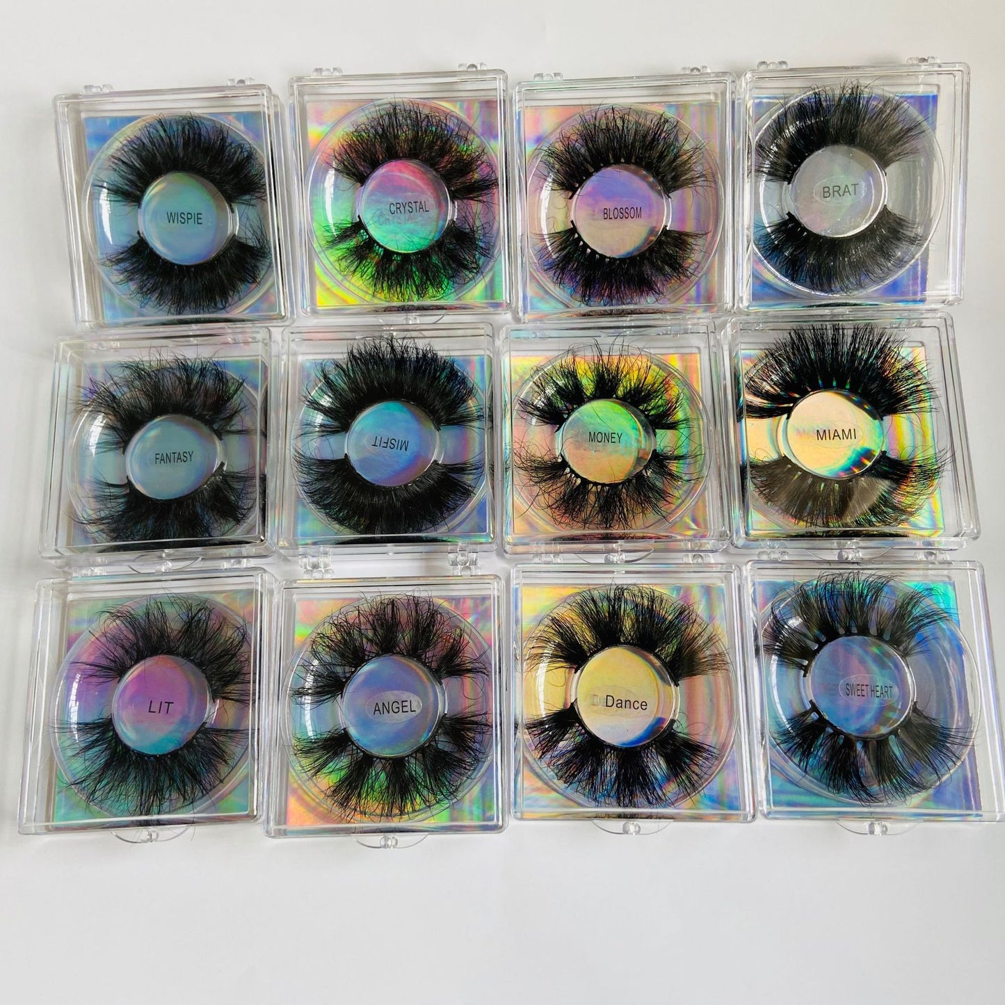 Fluffy 8D 25mm Mink Eyelashes for Harajuku Style