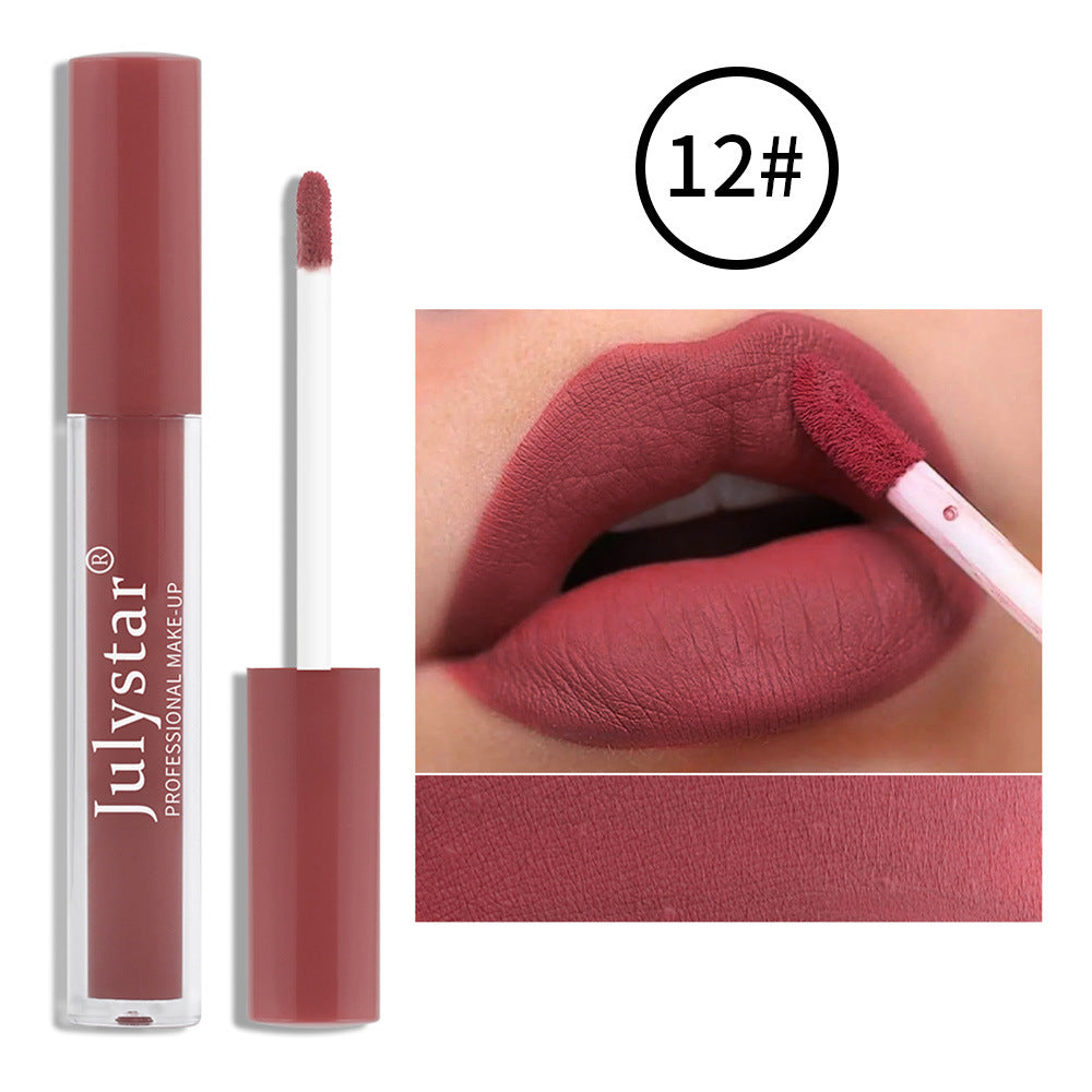 Fog Matte Makeup Free Ice Cream Lip Glaze - Velvet Finish