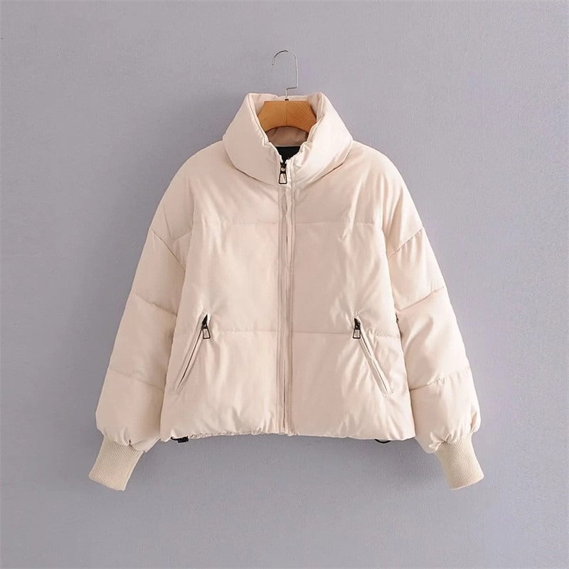 Harajuku Style Loose Fit Cotton Jacket for Women