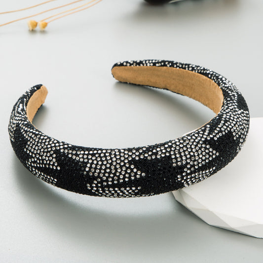 New Light Luxury Rhinestone Headband