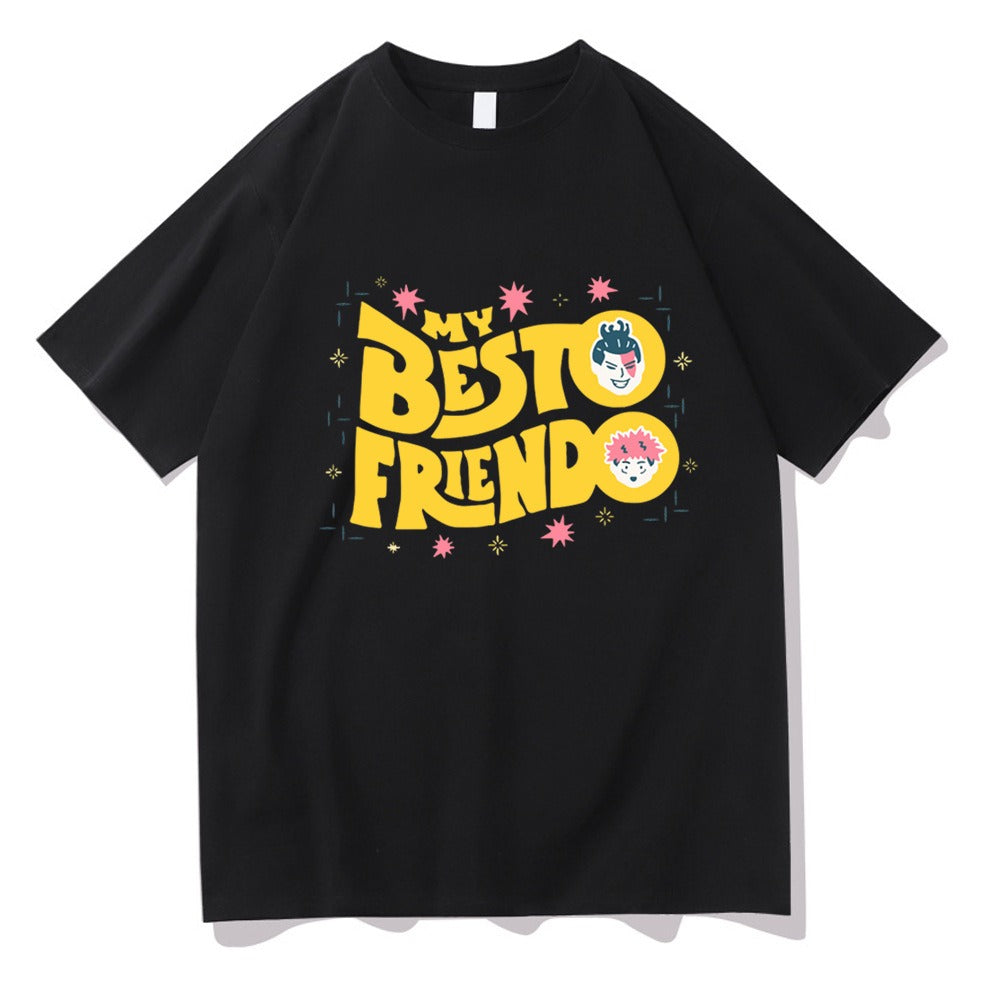 My Besto Friendo Aoi Short Sleeve Harajuku T-Shirt