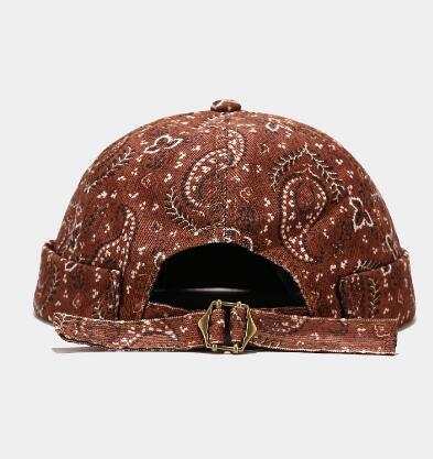 Harajuku Style Cashew Flower Landlord Hat
