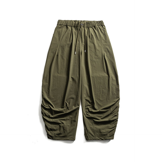 Harajuku Style Casual Workwear Lantern Pants
