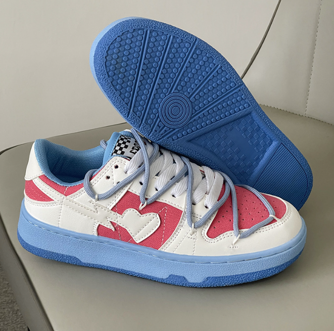 Harajuku Style Color Matching Casual Sports Shoes