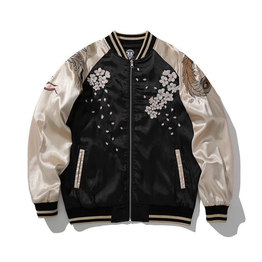 Zhuque Heavy Industry Embroidered Baseball Jacket