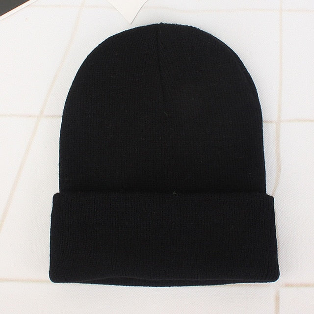 Cute Knitted Beanie Hat for Women - Harajuku Style Cap