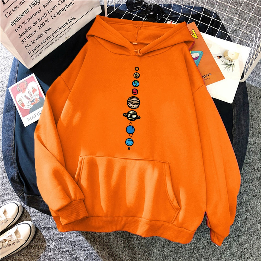 Playful Planets Universe Pullover Hoodie