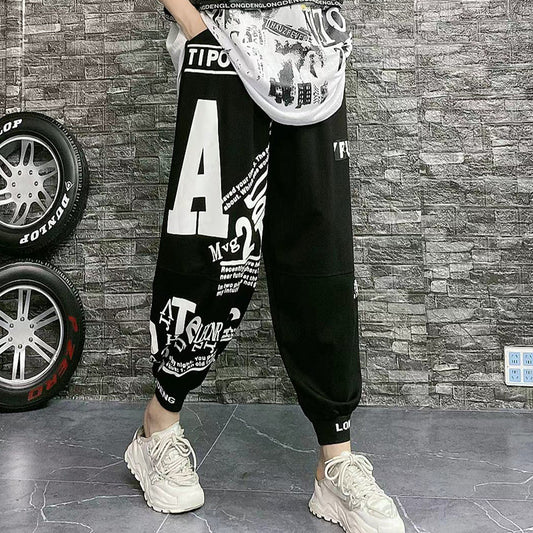 Playful Casual Plus Size Harajuku Pants