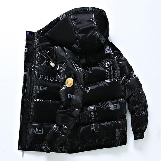 Men's Playful Down Jacket - Harajuku Style