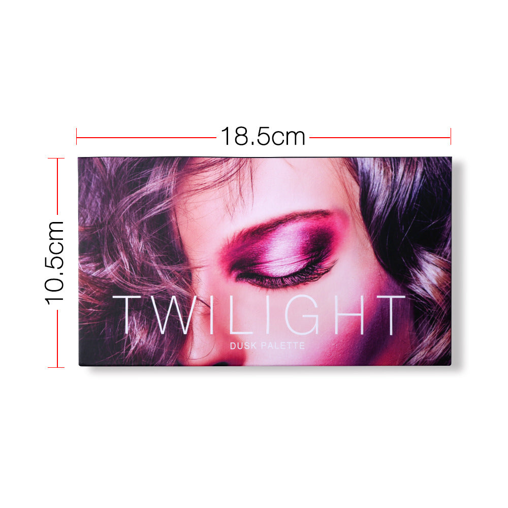 18-Color Rose Gold Mermaid Eyeshadow Palette