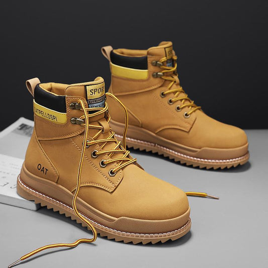 Retro  Boots for Men - Casual High Top Workwear
