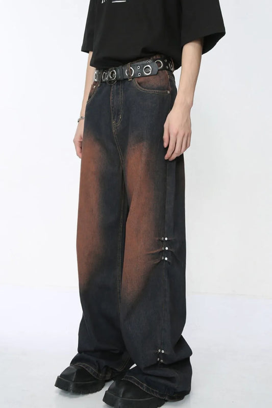 Stylish Wide Leg Jeans with Pockets