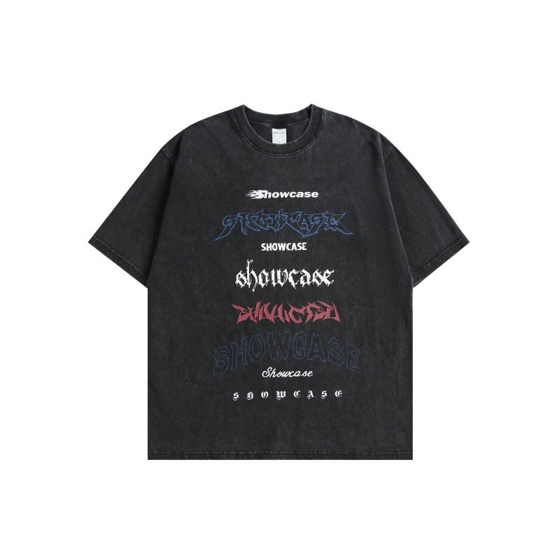 Harajuku Style Letter Printed T-Shirt