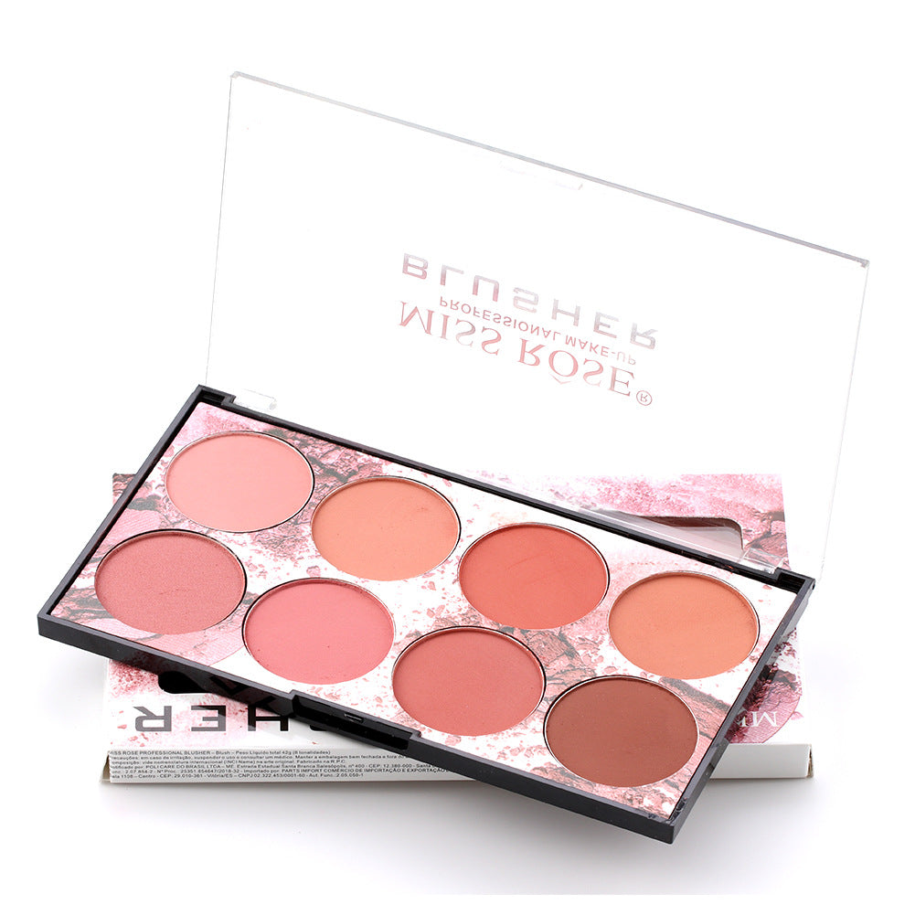 Harajuku Eight Color Blush Palette - Matte Long Lasting