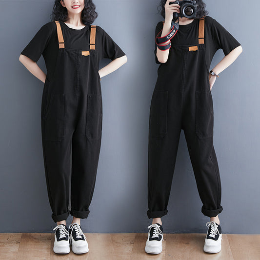 Harajuku Style Women's Denim Overalls