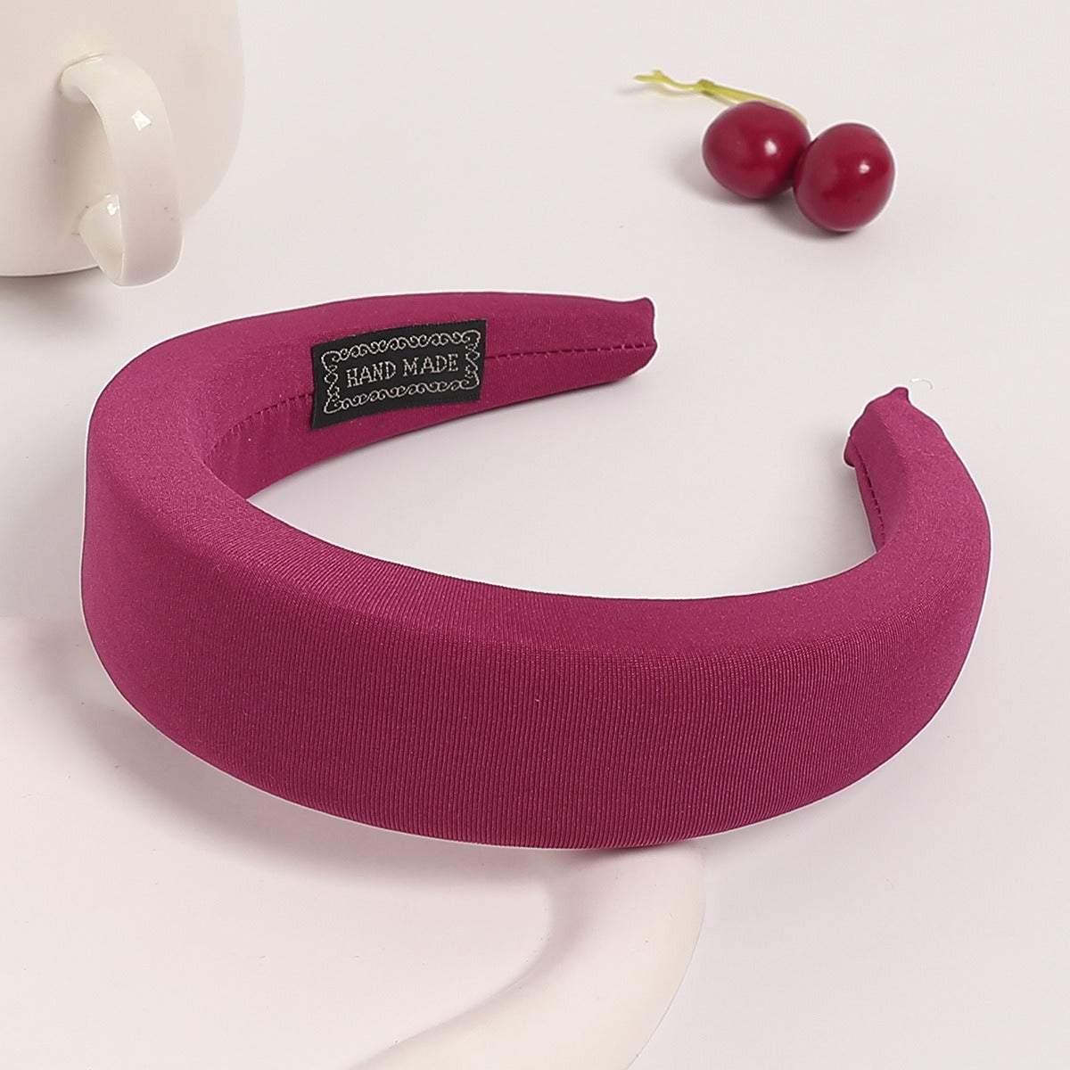Thickened Red Hairband for Stylish Women