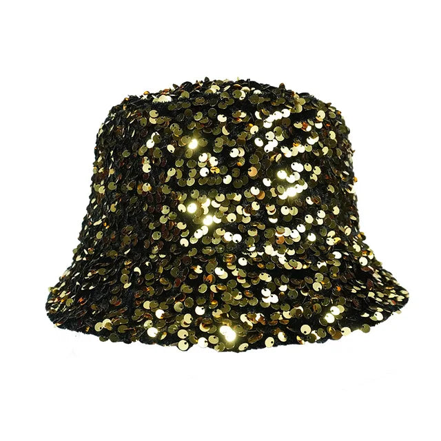 Reversible Sequin Fisherman Bucket Hat for Kids