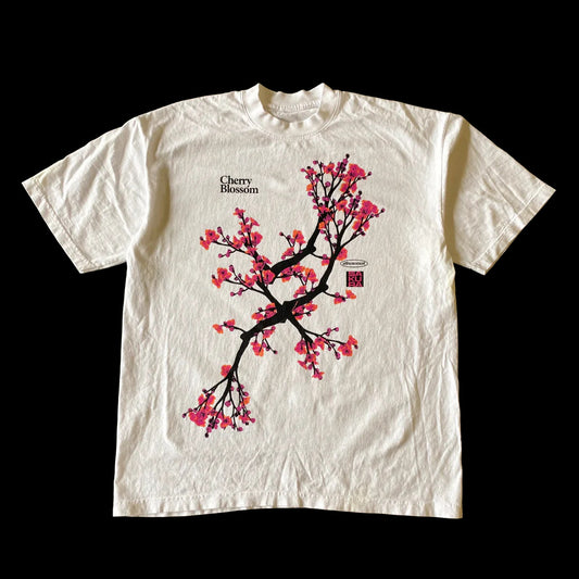 Retro Vintage Harajuku Peach Blossom T-Shirt
