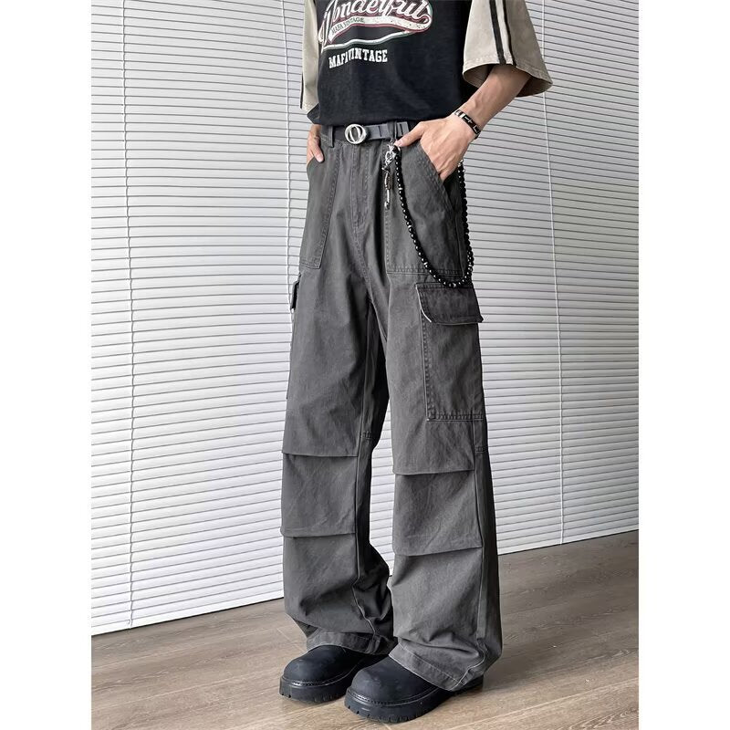 Multi-Pocket Casual Workwear Pants