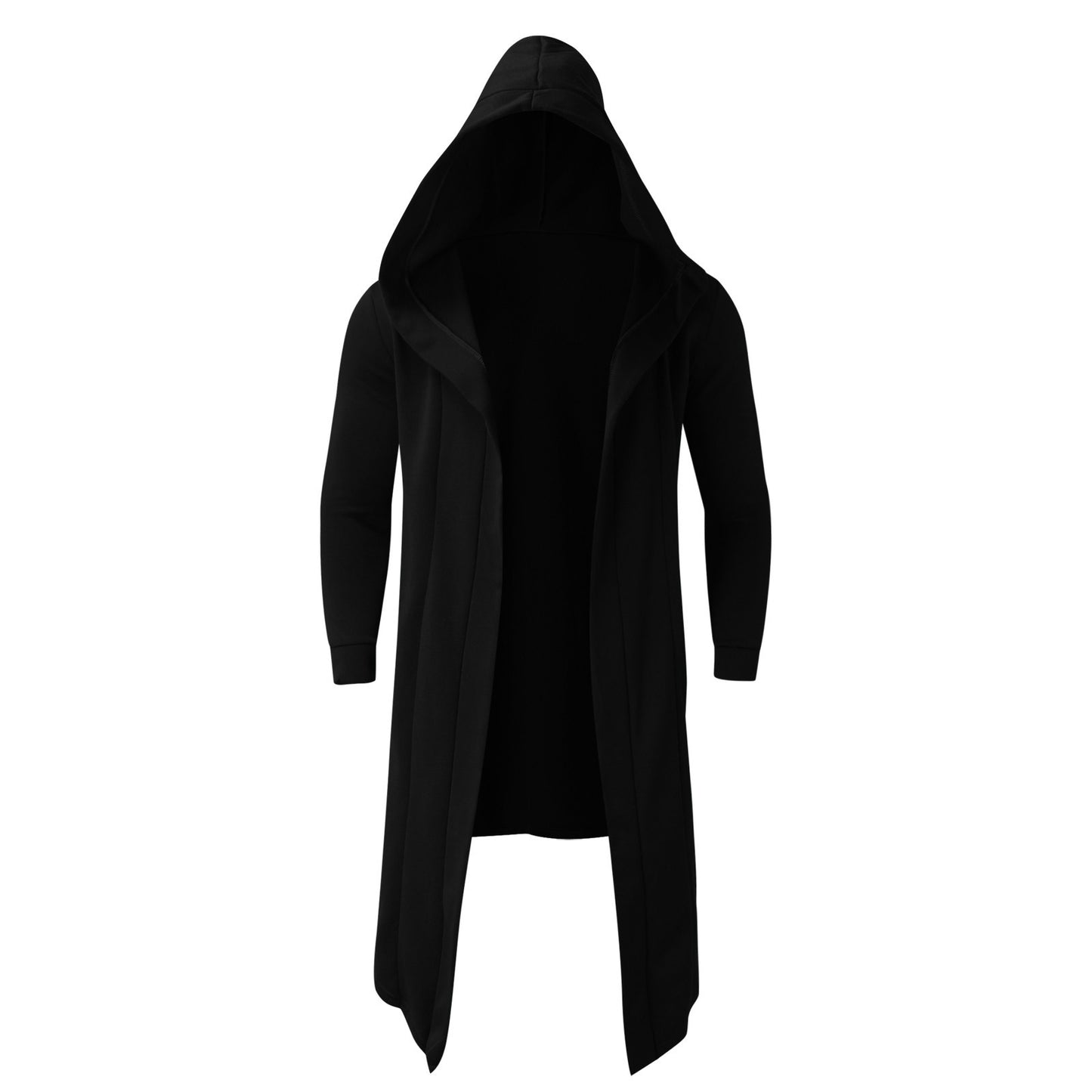 Harajuku Style Hooded Long Cardigan Coat for Men