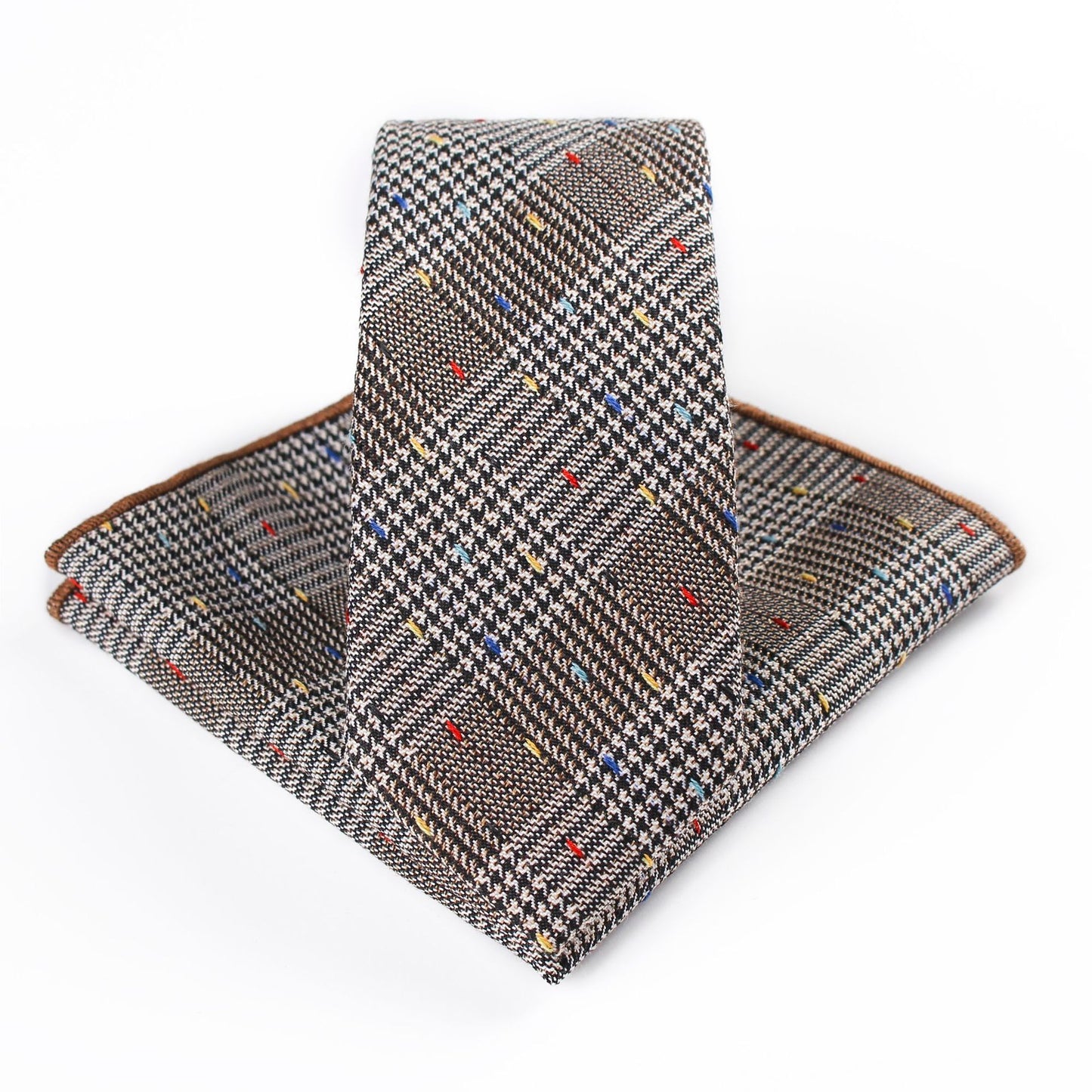 Business Casual Tie Set with Pocket Square