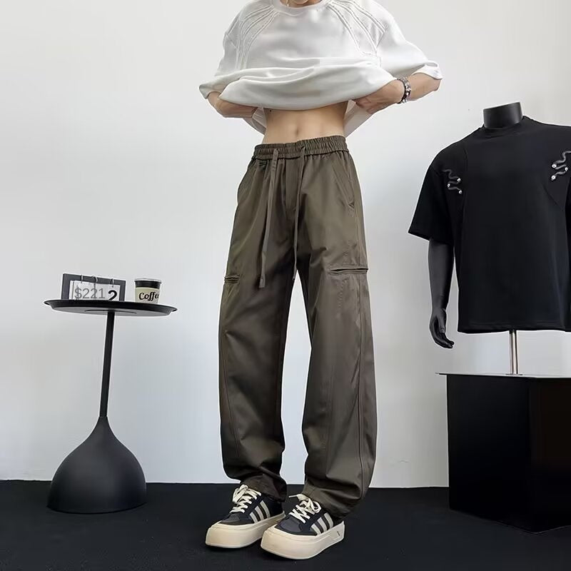 Quick Drying Loose Straight Leg Sweatpants - Harajuku Style
