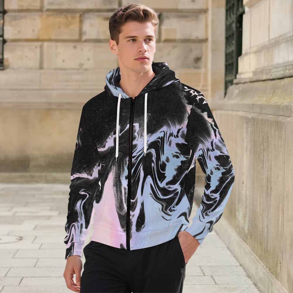Men's Harajuku Style Hooded Jacket