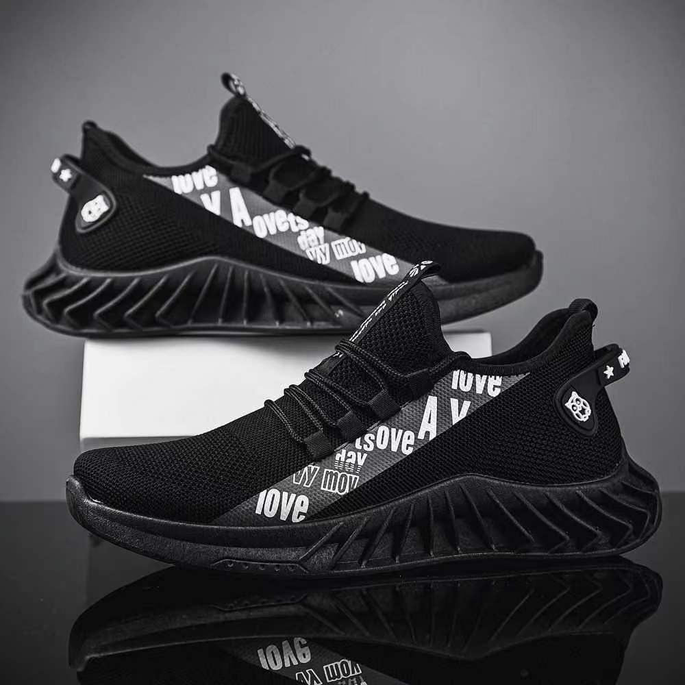 Playful Harajuku Style Sneakers for Men - Casual & Comfortable
