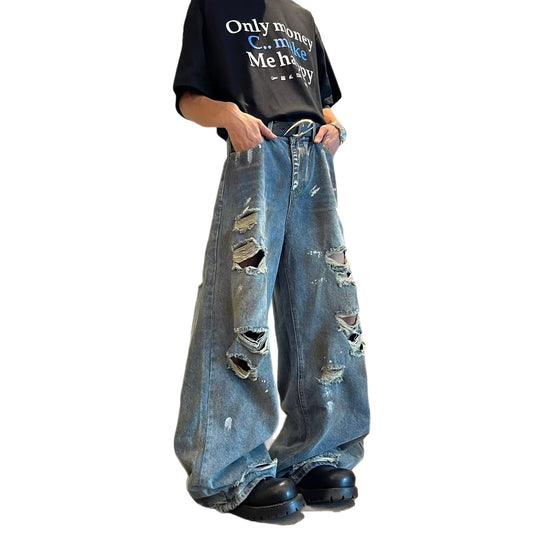 Summer Retro Wide Leg Beggar Pants