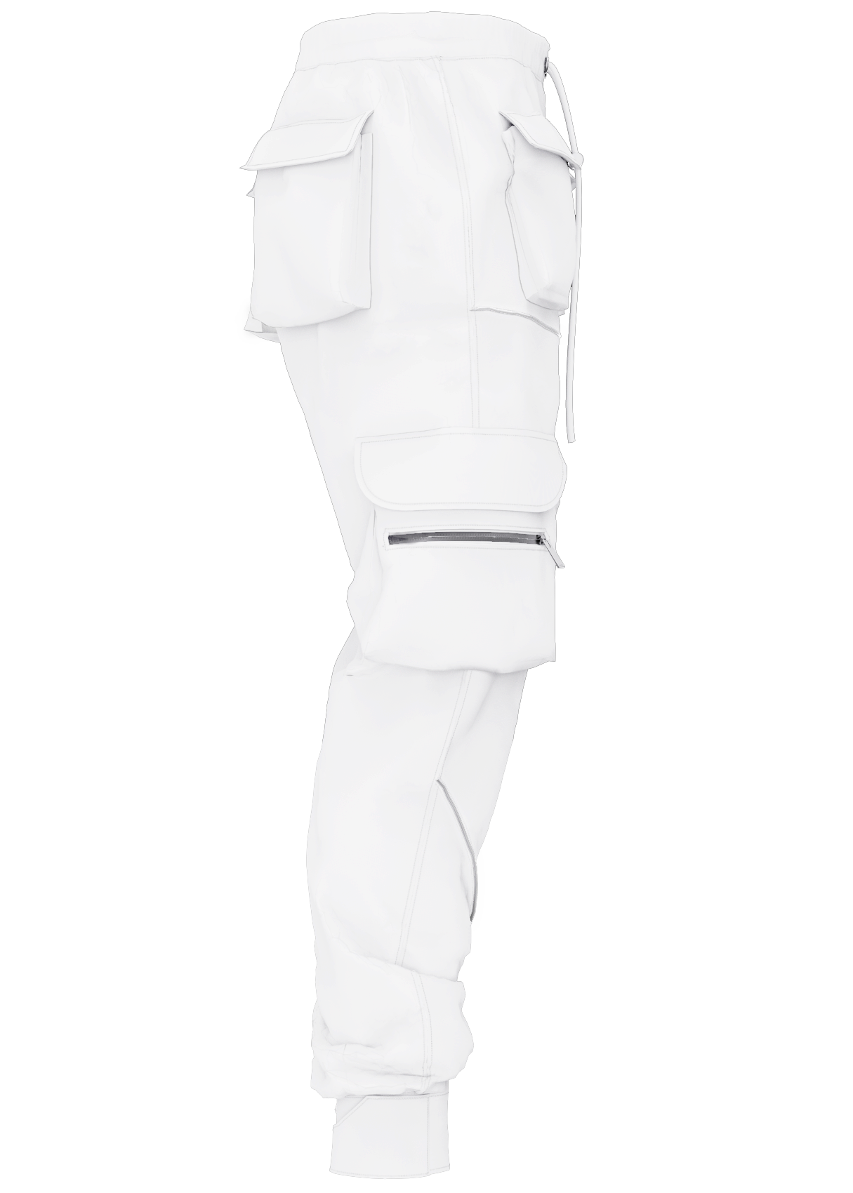 Korean Trendy Multi-Bag Overalls for Men